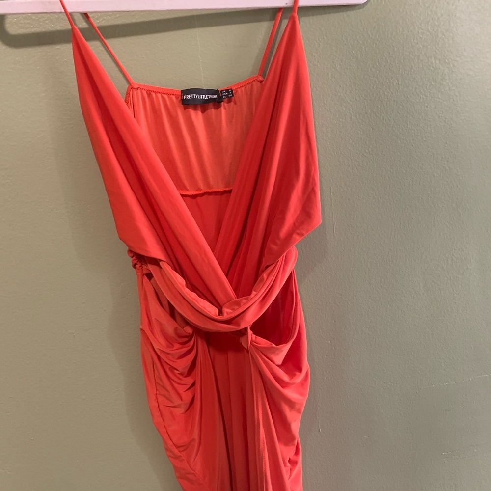 PLT mini cut out dress